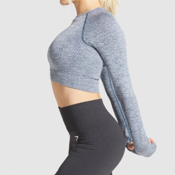 Gymshark NWT Vital Seamless Crop Top - Picture 2 of 11